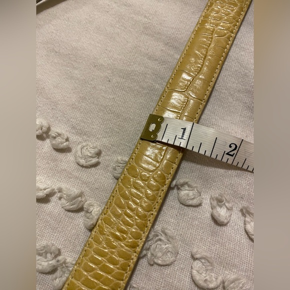 WCM New York Leather Snakeskin Belt - Picture 6 of 17